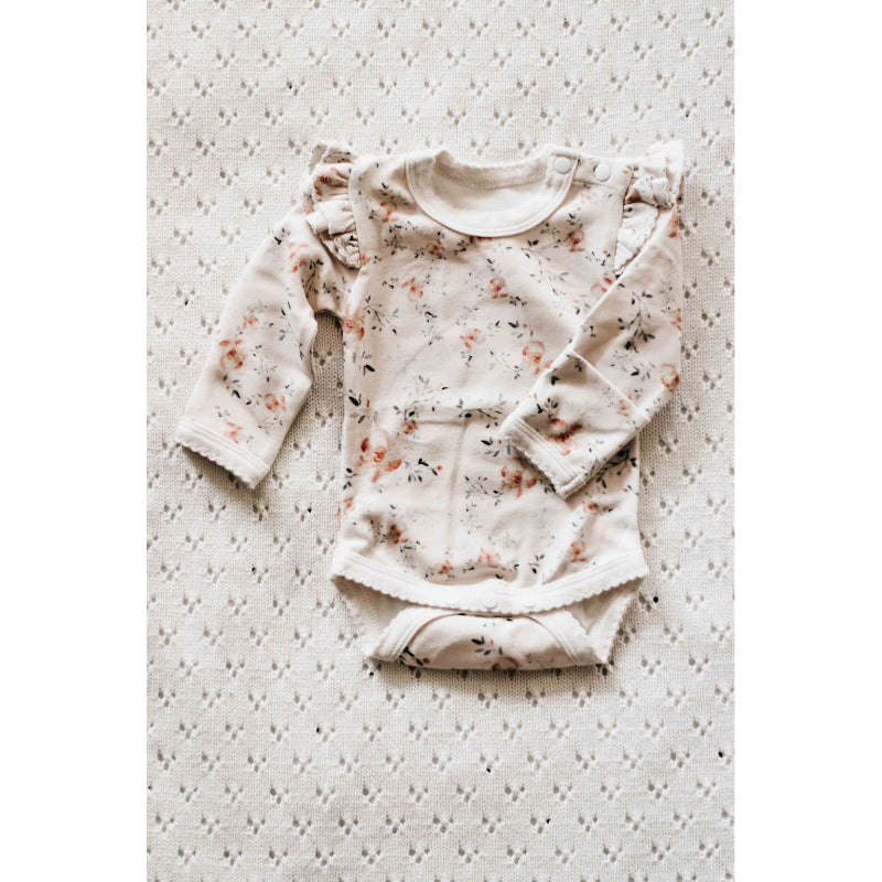 Bencer & Hazelnut Jersey Cotton Bodysuit - Hazel Organic Baby Clothing Bencer & Hazelnut 