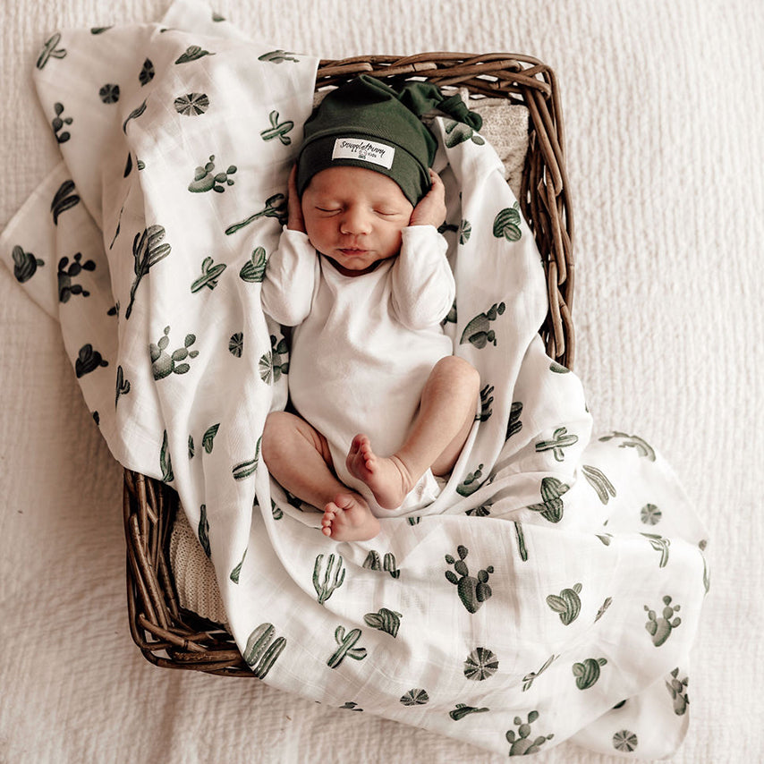 Cactus - Organic Muslin Baby Wrap Baby Wraps Snuggle Hunny Kids 