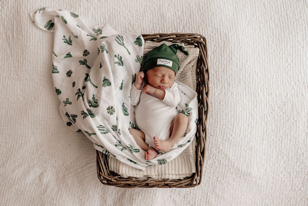 Cactus - Organic Muslin Baby Wrap Baby Wraps Snuggle Hunny Kids 