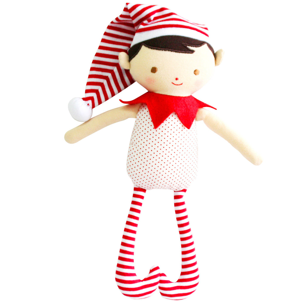 Alimrose Cheeky Elf Rattle Toy - Red Spot Dolls Alimrose 