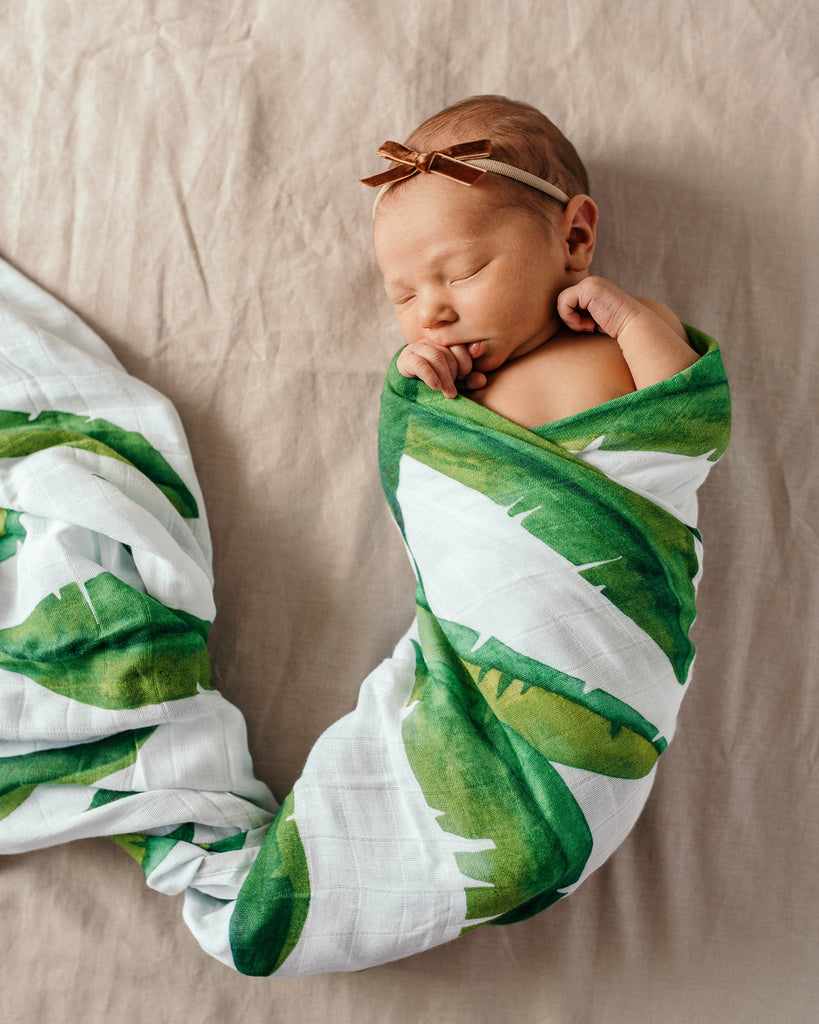 California Organic Muslin Baby Wrap - Petit Luxe Bebe