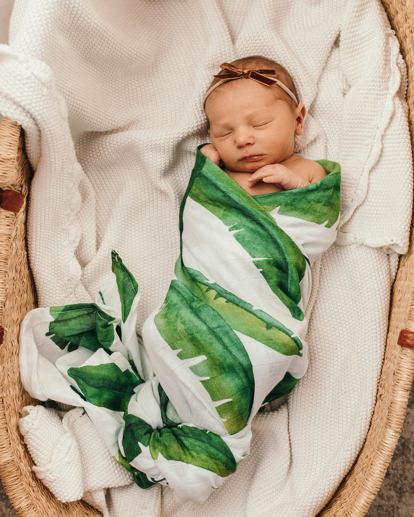 California Organic Muslin Baby Wrap - Petit Luxe Bebe