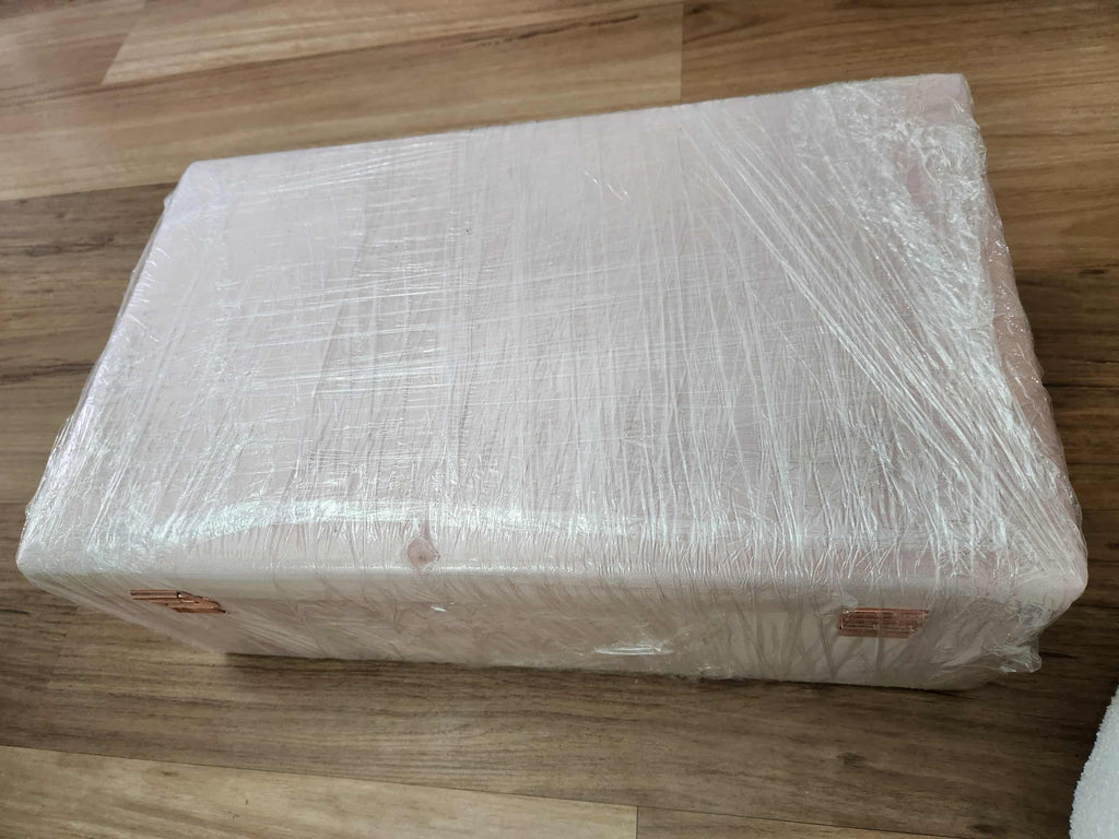 Luxe Velvet Storage Case Set – Dusty Pink (Seconds) Storage Petit Luxe Bebe 