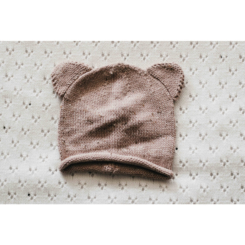 Bencer & Hazelnut Knit Newborn Baby Beanies Organic Baby Clothing Bencer & Hazelnut Mushroom 