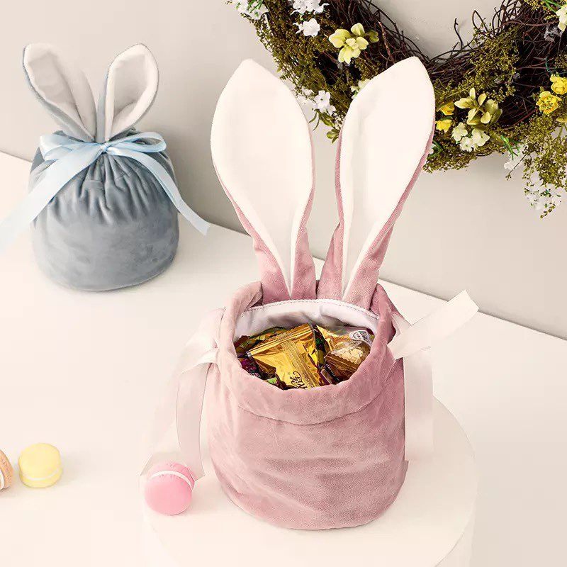 Personalised Easter Bunny Baskets Easter Basket Petit Luxe Bebe 