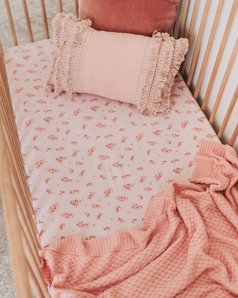 Snuggle Hunny Kids ESTHER Jersey Cotton Fitted Cot Sheet Cot Sheets Snuggle Hunny Kids 