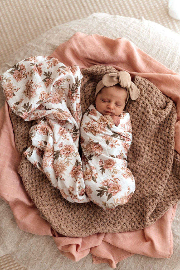 ROSETTE | Snuggle Hunny Kids Organic Muslin Baby Wrap Baby Wraps Snuggle Hunny Kids 
