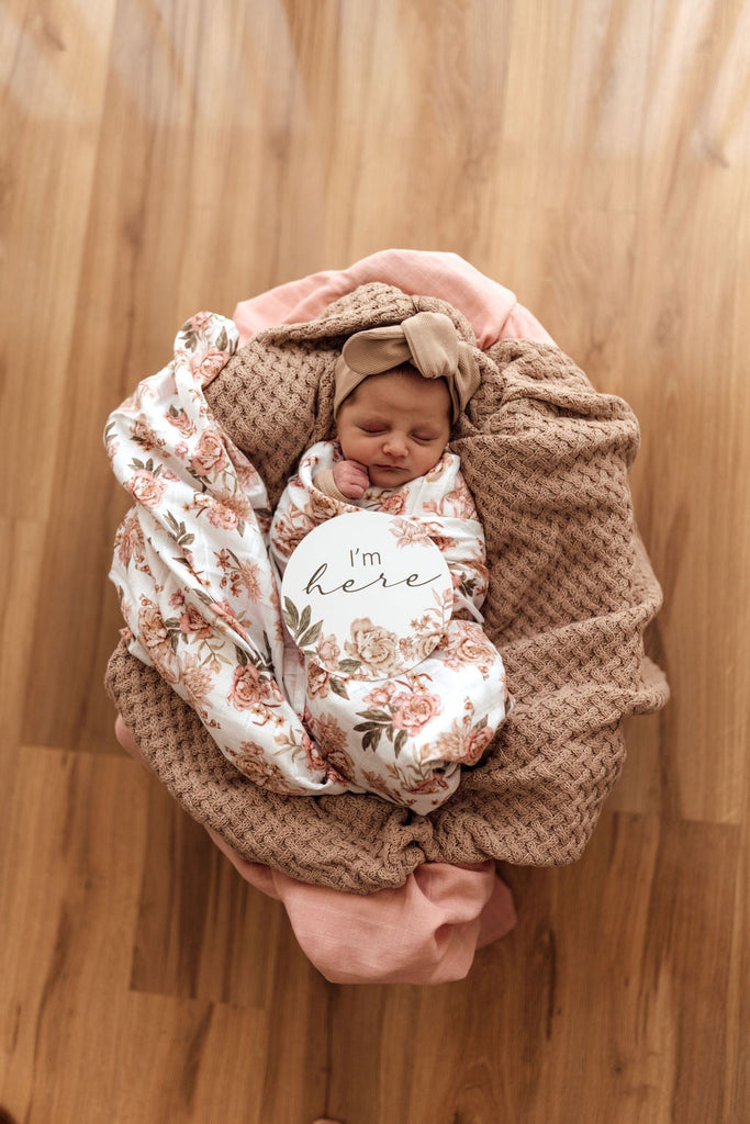ROSETTE | Snuggle Hunny Kids Organic Muslin Baby Wrap Baby Wraps Snuggle Hunny Kids 