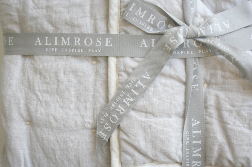 Alimrose Cloud Soft Cot Quilt - Dove Bedding & Linen Alimrose 