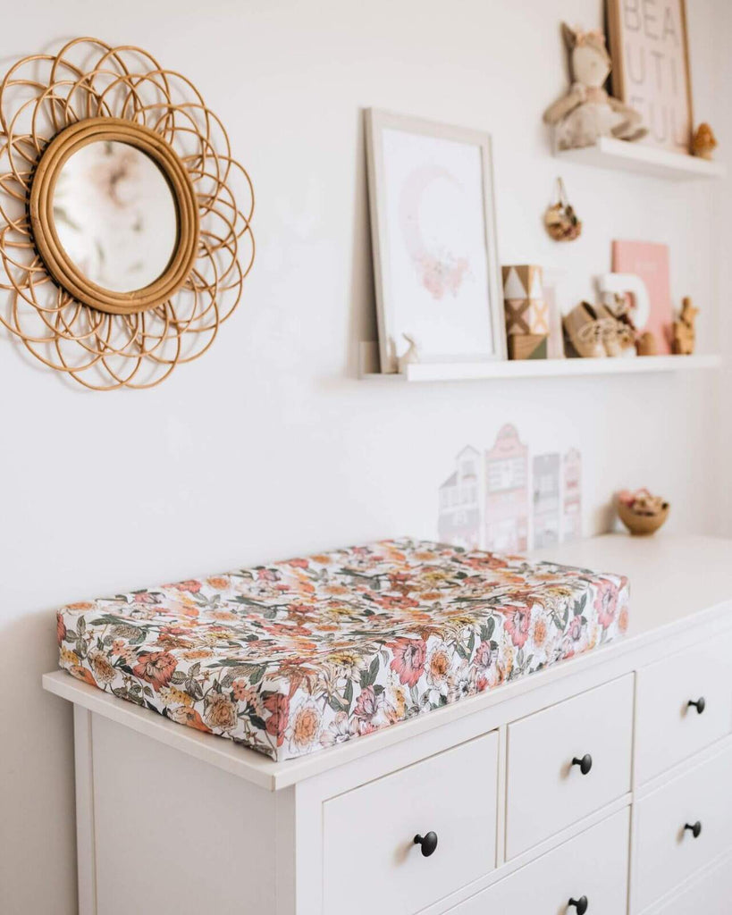 Fitted Bassinet Sheet | Change Pad Cover - Australiana - Petit Luxe Bebe