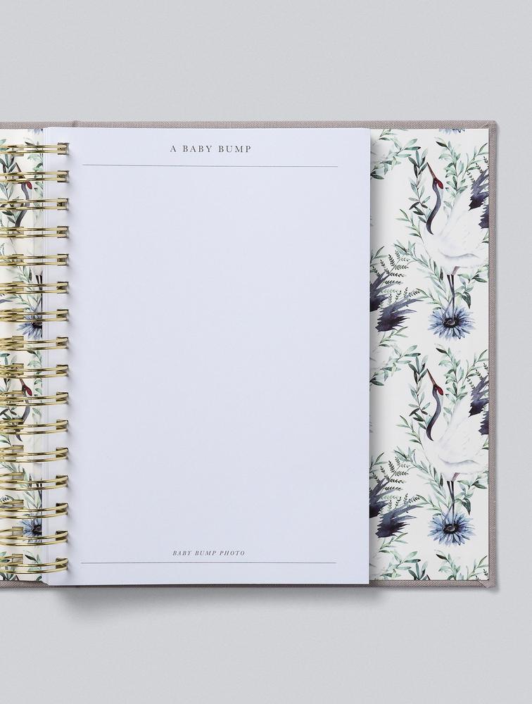 BUMP - My Pregnancy | Boxed Linen Journal Keepsake Books Write To Me 