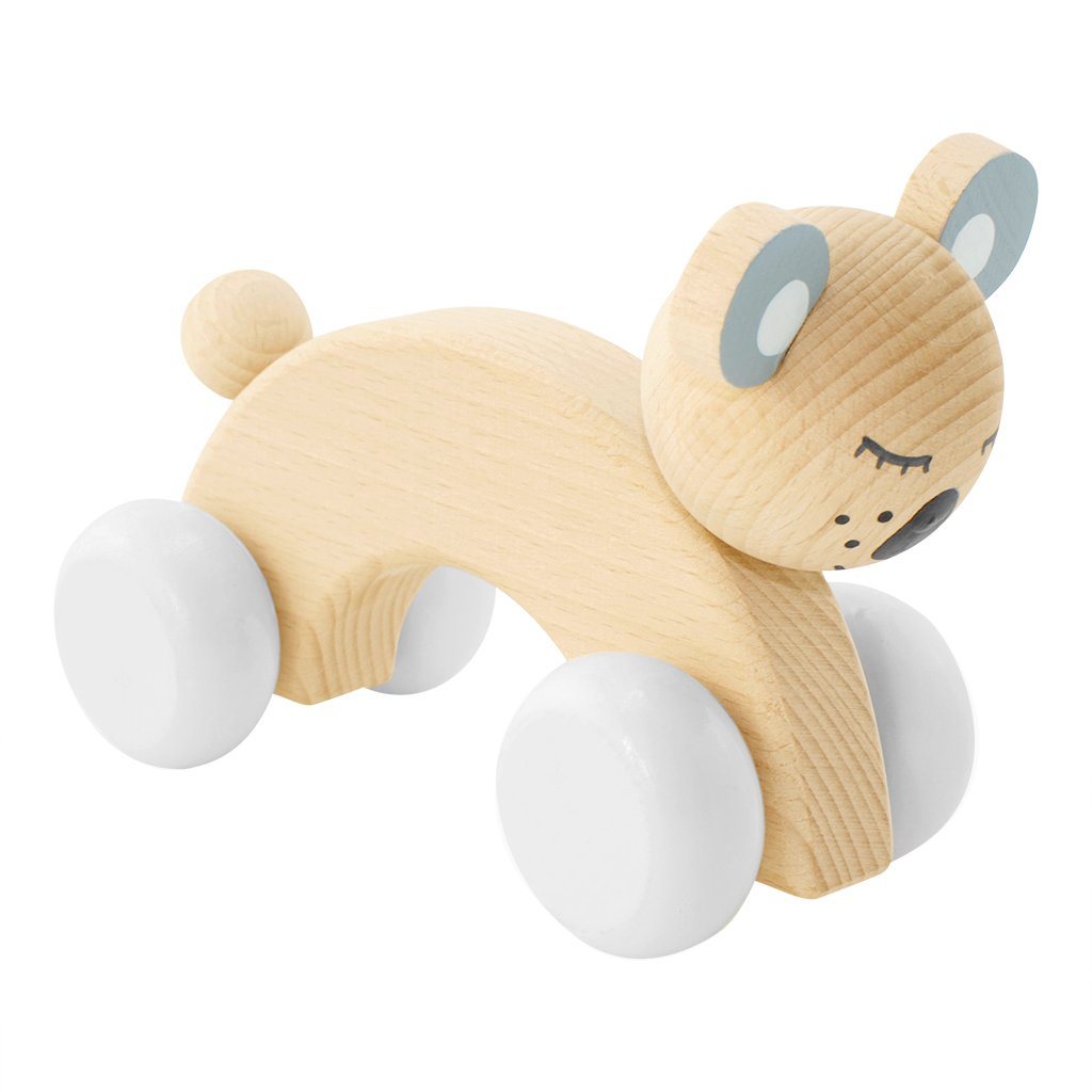 Edith - Wooden Push Along Koala Toy - Petit Luxe Bebe