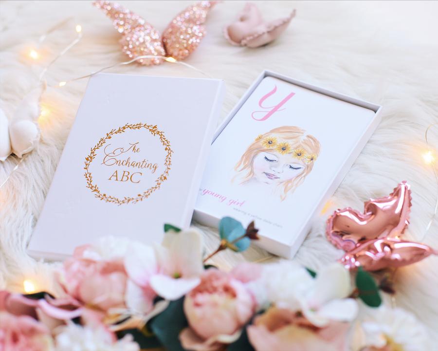 The Enchanting ABC Flash Cards Flash Cards Adored Illustrations 