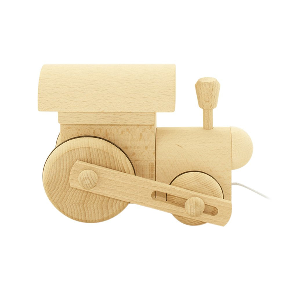 Frederik - Pull Along Wooden Train Toy - Petit Luxe Bebe