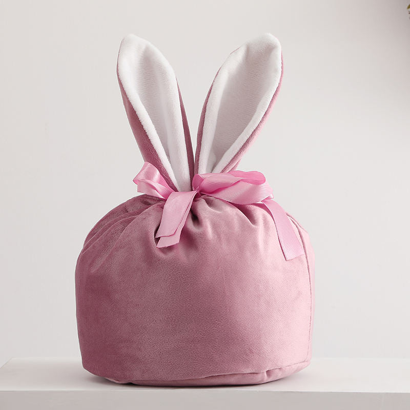 Personalised Easter Bunny Baskets Easter Basket Petit Luxe Bebe Dusty Pink 