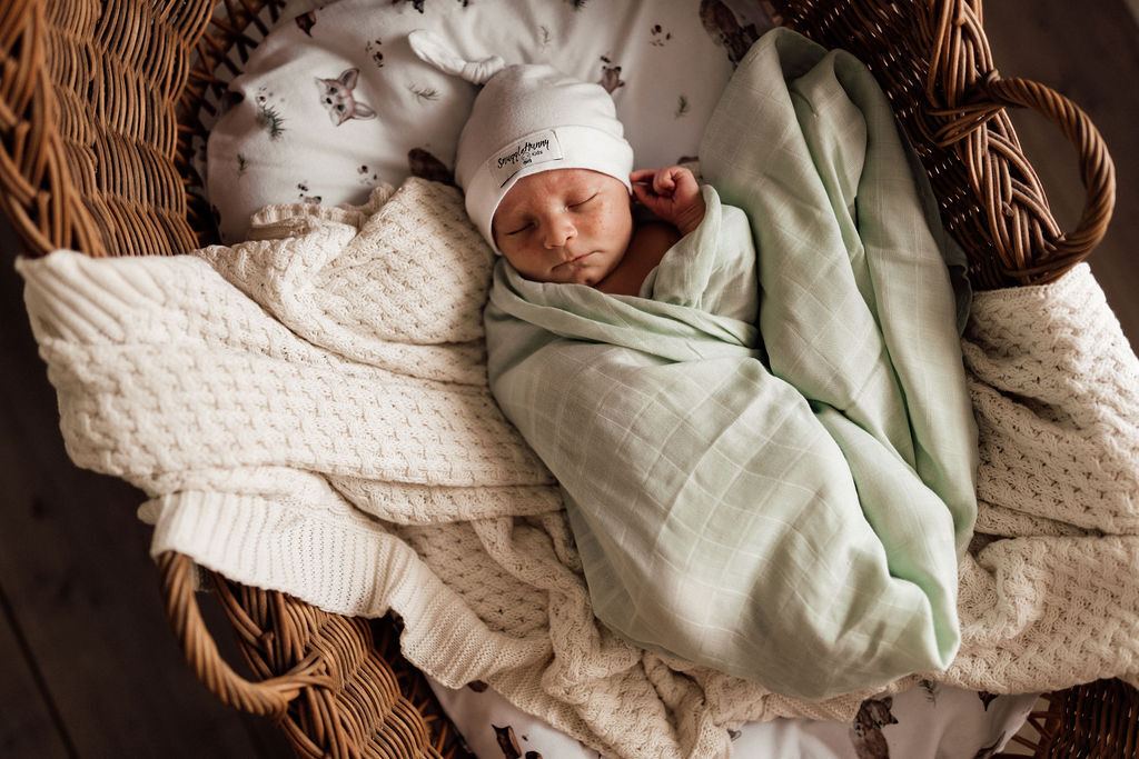 Honeydew - Organic Muslin Baby Wrap Baby Wraps Snuggle Hunny Kids 