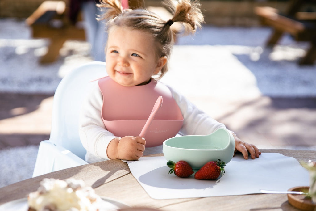 GO by Wild Indiana | Mealtime Travel Set - Dusty Rose Silicone Bowl Wild Indiana 