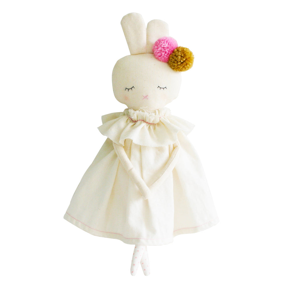 Alimrose Isabelle Bunny - Ivory Linen Dolls Alimrose 