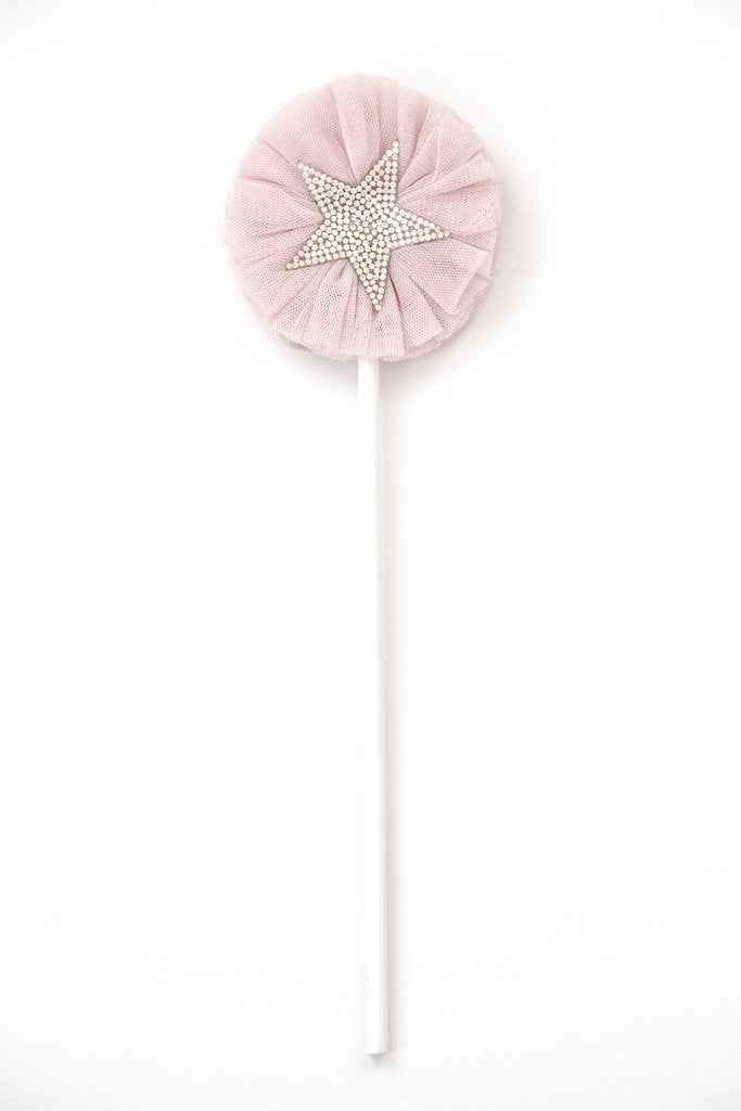 Tulle Sparkle Star Wand - Petit Luxe Bebe