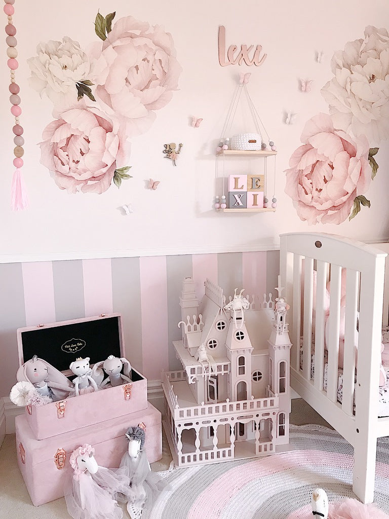 Luxe Velvet Storage Case Set - Dusty Pink {RESTOCK End July 2020} - Petit Luxe Bebe