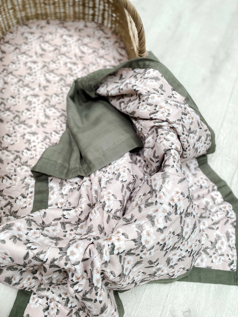 POP YA TOT Reversible Cot Quilt - Little Gem Bedding & Linen PopYaTot 