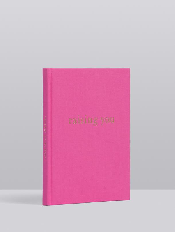 Raising You - Letters To My Child (Pink or Blue) Keepsake Books Write To Me 