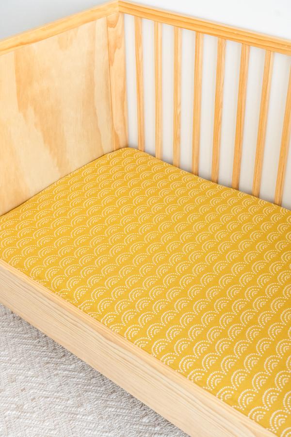 Kiin Organic Cotton & Bamboo Baby Bedding | SUNSET Bassinet Sheets Kiin Baby 