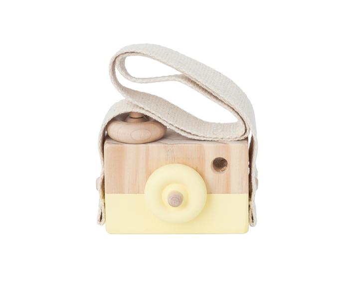 Wooden Toy Camera - Cheese Melt - Petit Luxe Bebe
