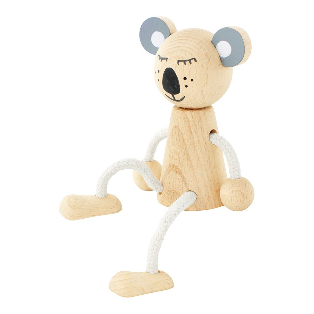 Heath - Wooden Sitting Koala Toy - Petit Luxe Bebe