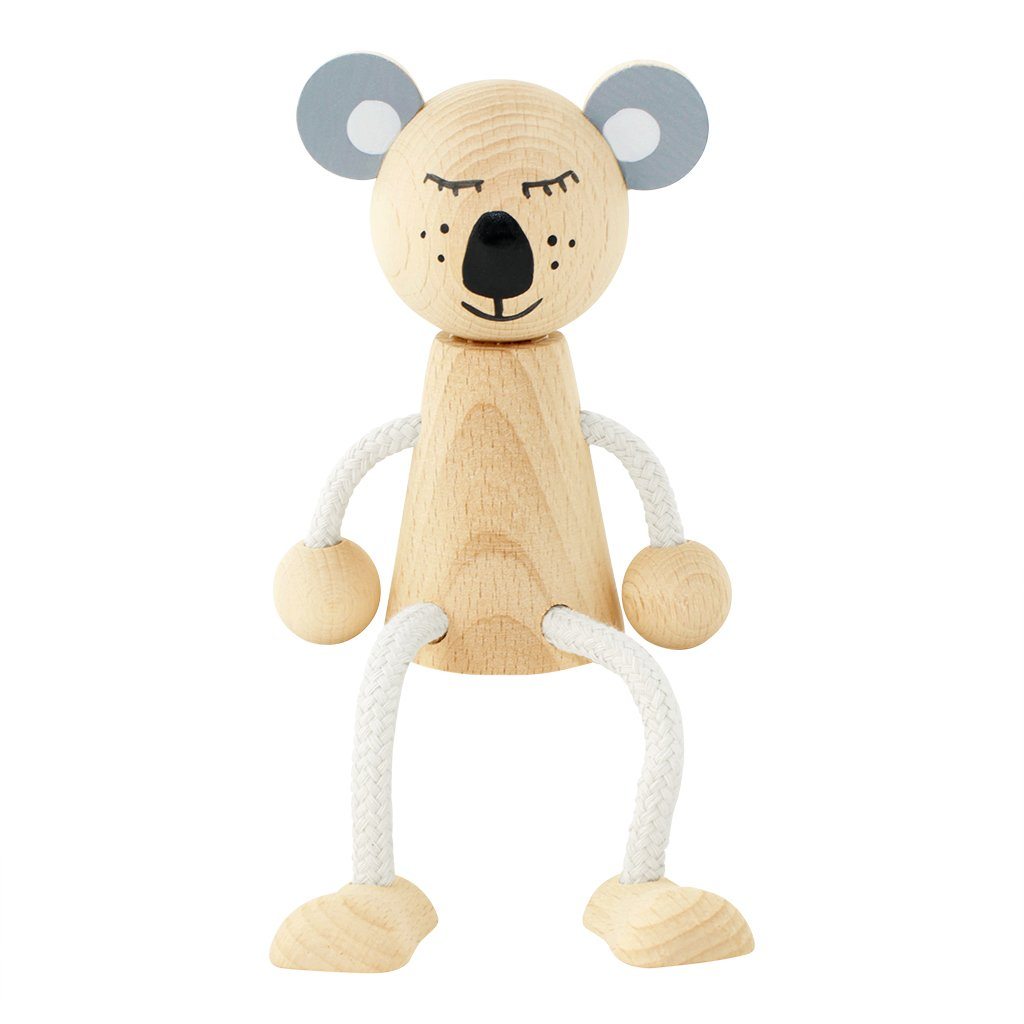 Heath - Wooden Sitting Koala Toy - Petit Luxe Bebe