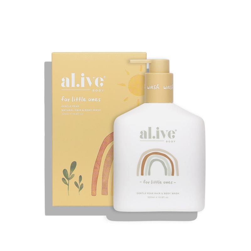 Gentle Pear Baby Hair & Body Wash | al.ive body baby Organic Bath Products al.ive body + baby 