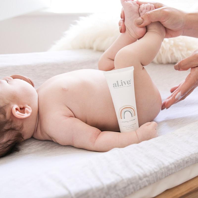 Baby Nappy Cream | al.ive body baby Organic Bath Products al.ive body + baby 