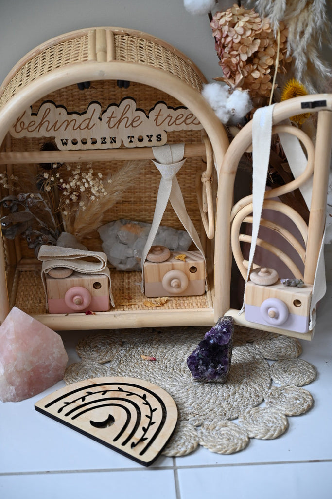 Wooden Toy Camera - Amethyst Magic Wooden Toys & Accessories Behind The Trees 