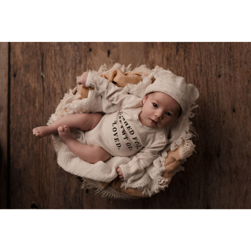 Bencer & Hazelnut Knit Newborn Baby Beanies Organic Baby Clothing Bencer & Hazelnut 